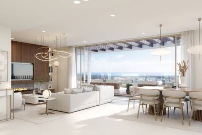 La Quinta, vue panoramique sur la mer dans une nouvelle station de style de vie