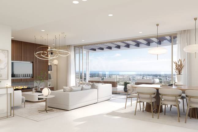 La Quinta, vue panoramique sur la mer dans une nouvelle station de style de vie