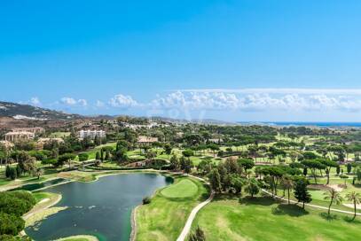 Duplex Penthouse with Stunning Panoramic Sea and Golf Views in the Prestigious Urbanisation Vistagolf