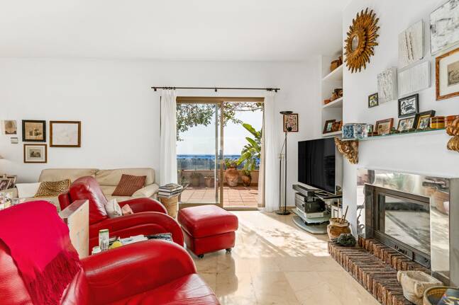 Penthouse Duplex avec vue panoramique sur la mer et le golf dans la prestigieuse urbanisation Vistagolf