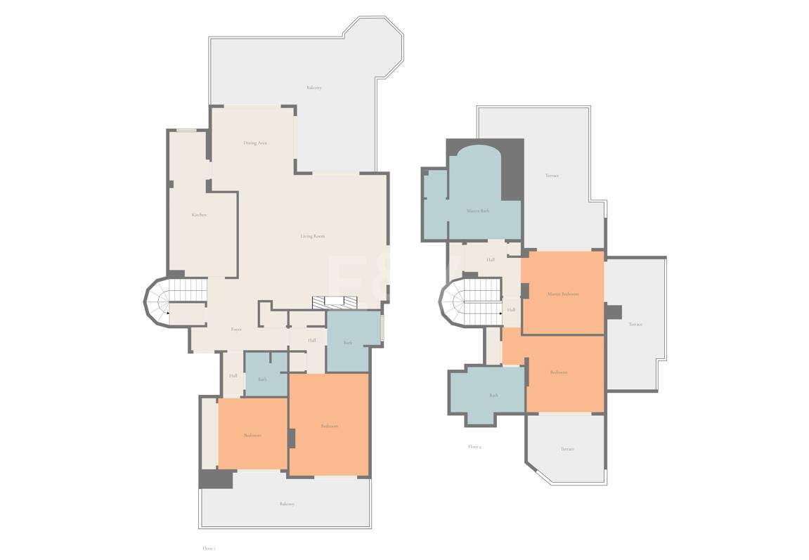 Penthouse Duplex avec vue panoramique sur la mer et le golf dans la prestigieuse urbanisation Vistagolf