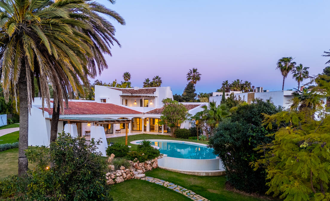 Magnificent Andalusian-Cortijo Style Villa Just Steps from the Beach