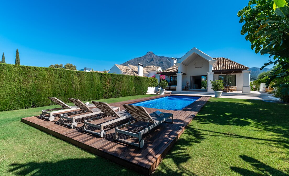 Villa à louer à long terme en Marbella Golden Mile, Marbella (Toutes les zones)