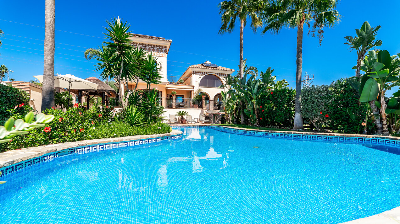 Villa en Hacienda Las Chapas con impresionantes vistas al mar