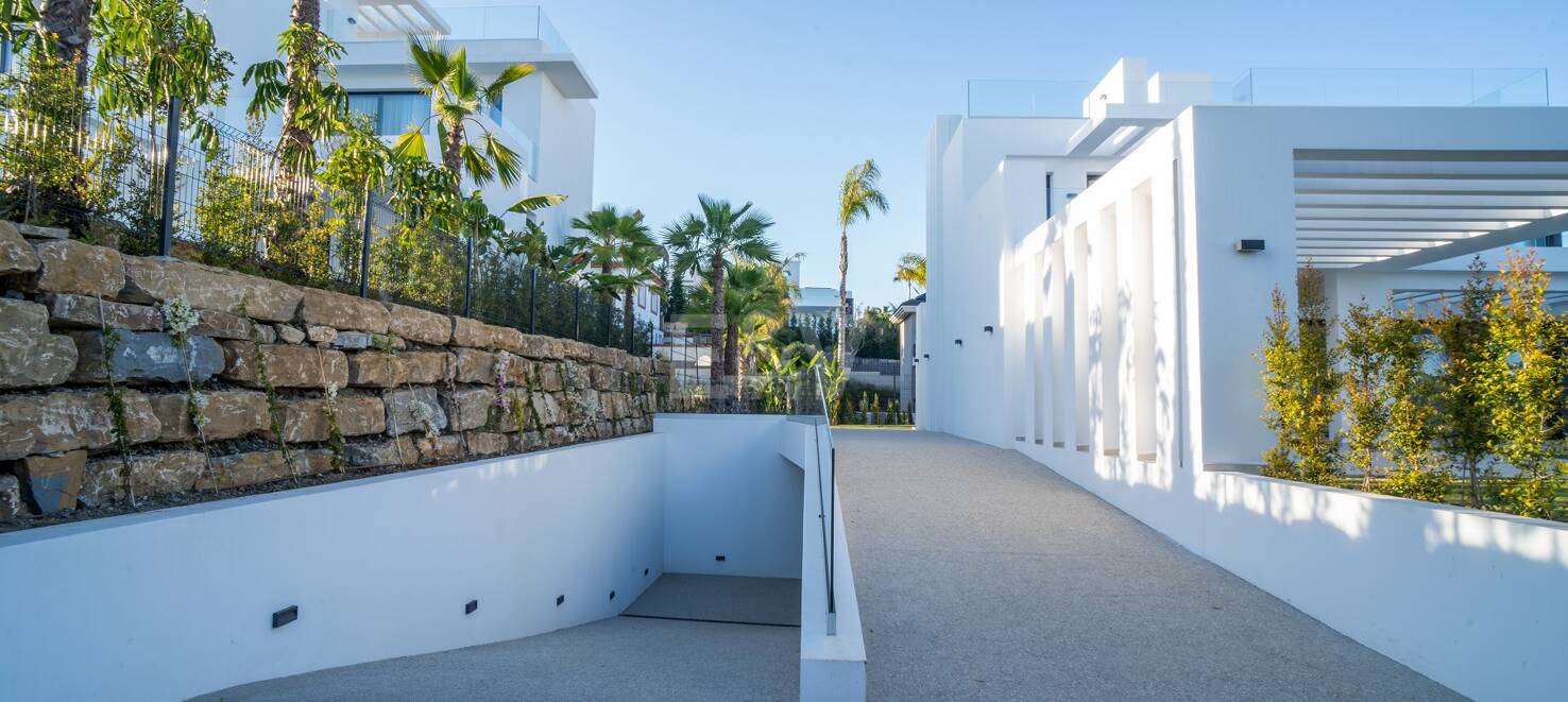 Villa moderne avec vue sur la mer à Los Flamingos Golf