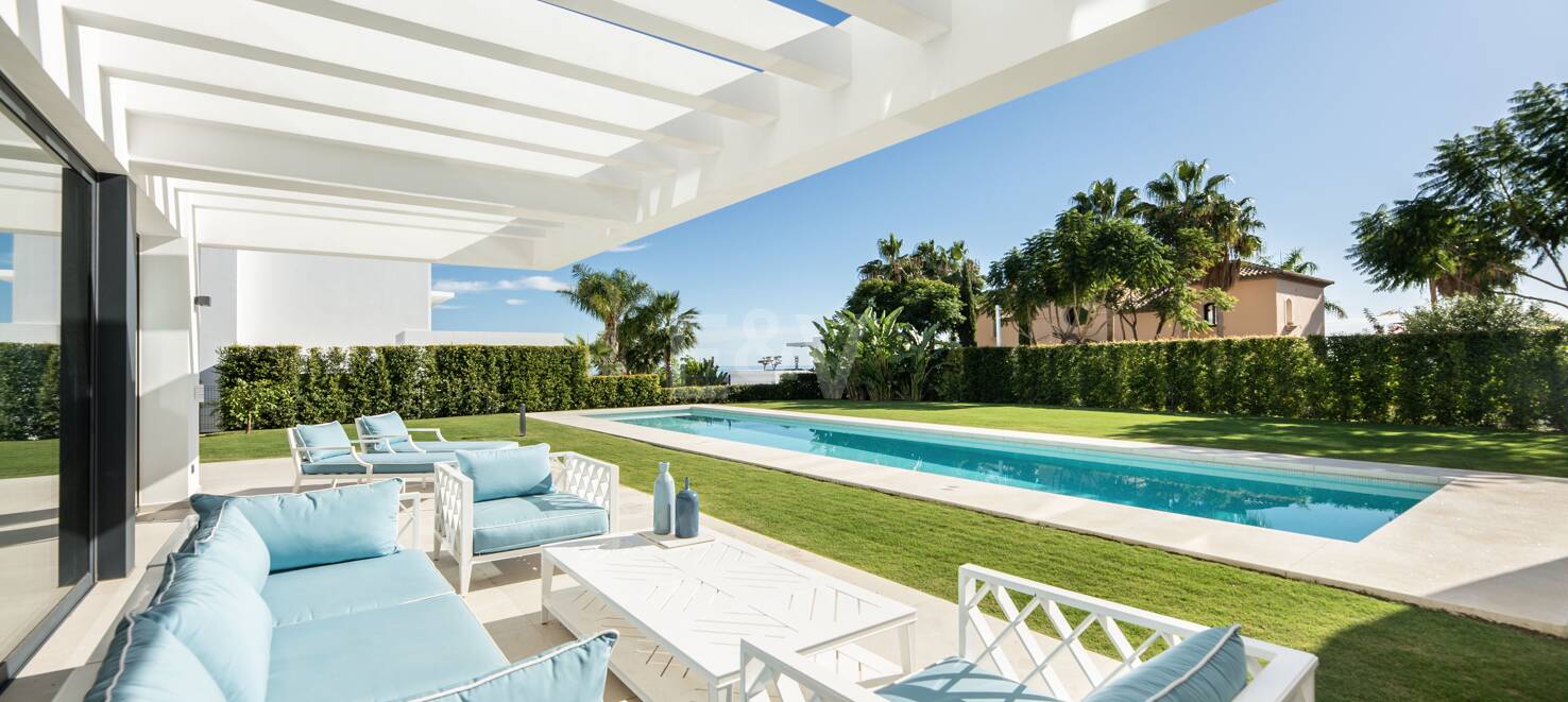 Villa moderne avec vue sur la mer à Los Flamingos Golf