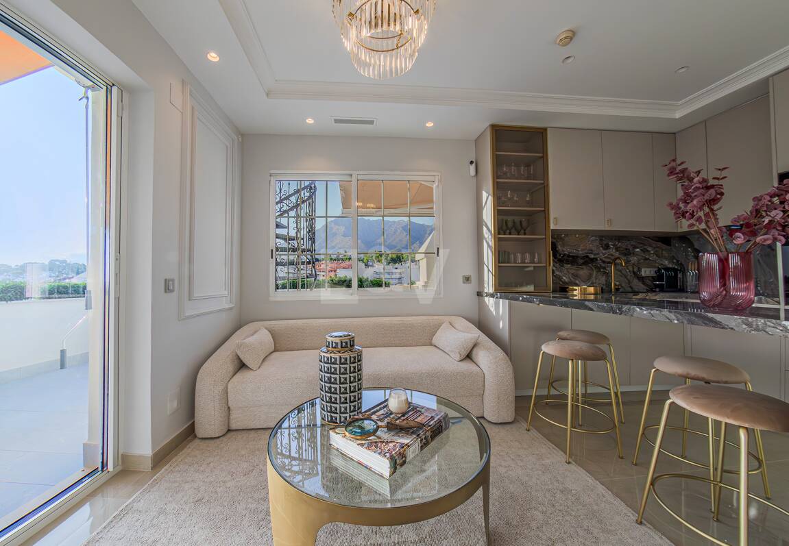 Completelty renovated penthouse in The Golden Mile Marbella