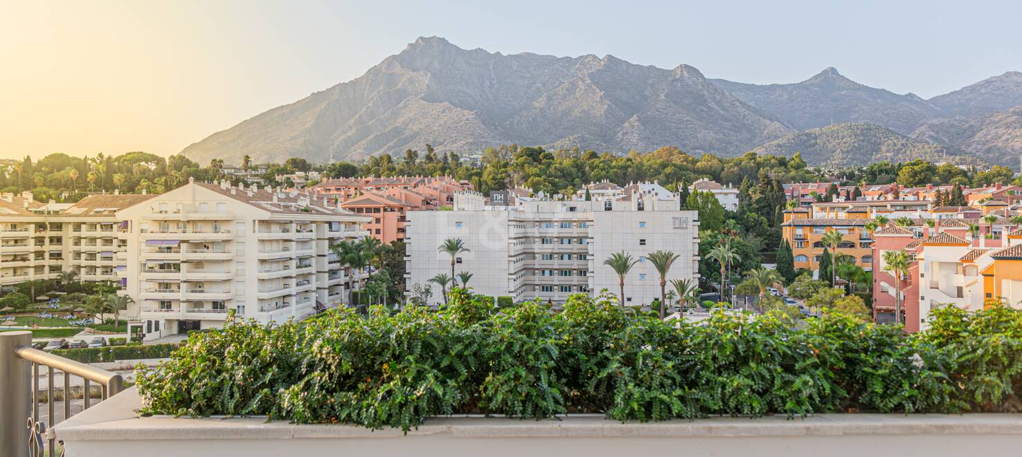 Fullständig renoverad takvåning i Golden Mile Marbella