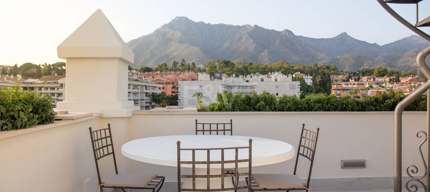 Fullständig renoverad takvåning i Golden Mile Marbella