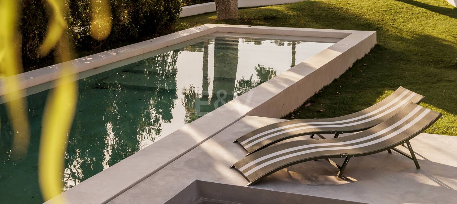 Style chic Boho de luxe Villa près de la plage sur le Golden Mile