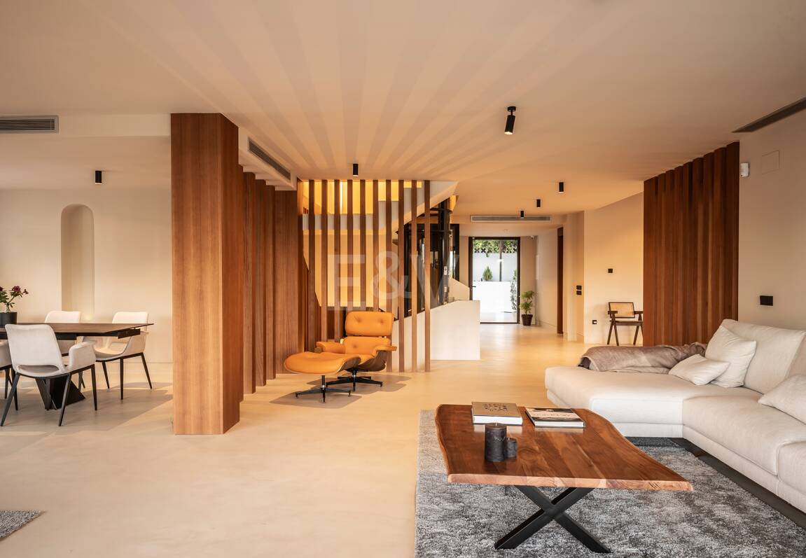 Style chic Boho de luxe Villa près de la plage sur le Golden Mile