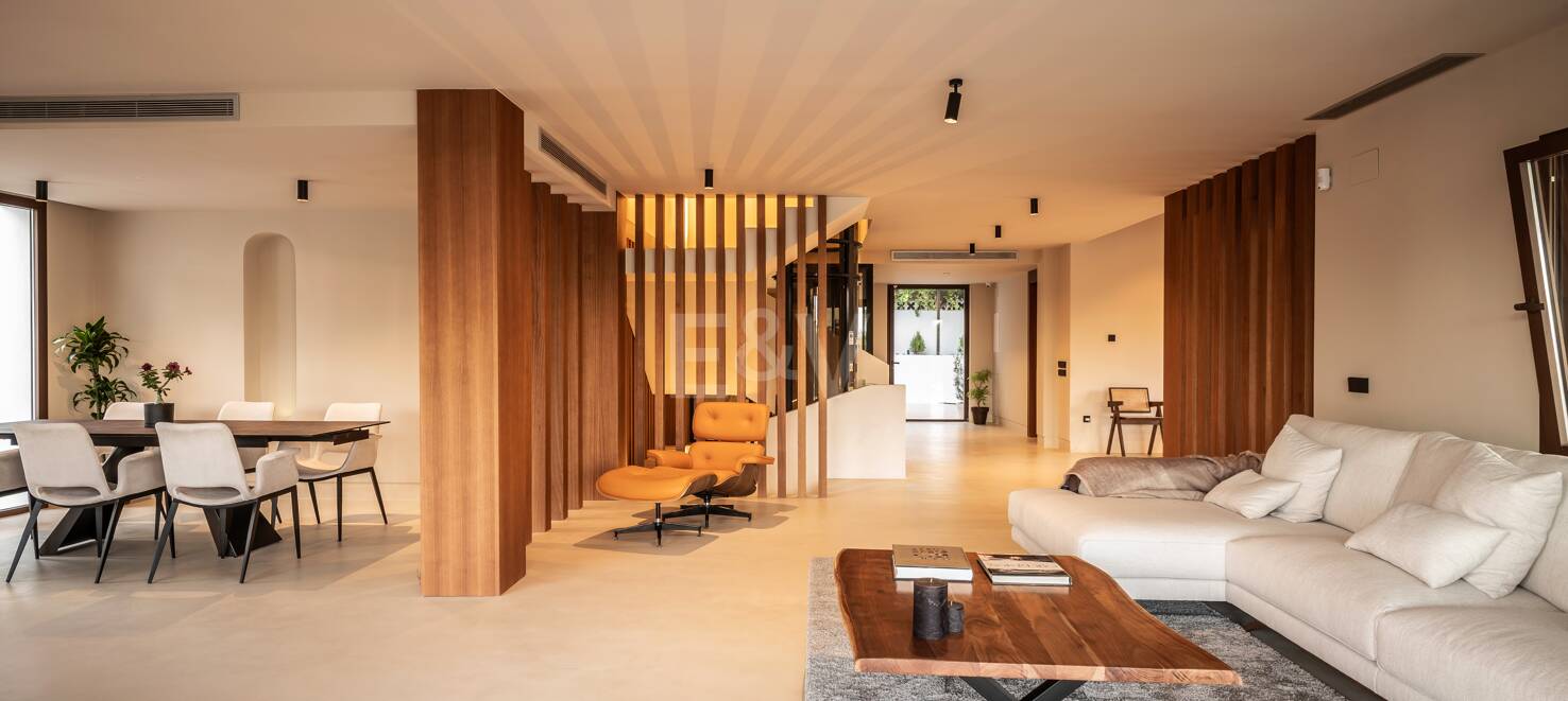Style chic Boho de luxe Villa près de la plage sur le Golden Mile
