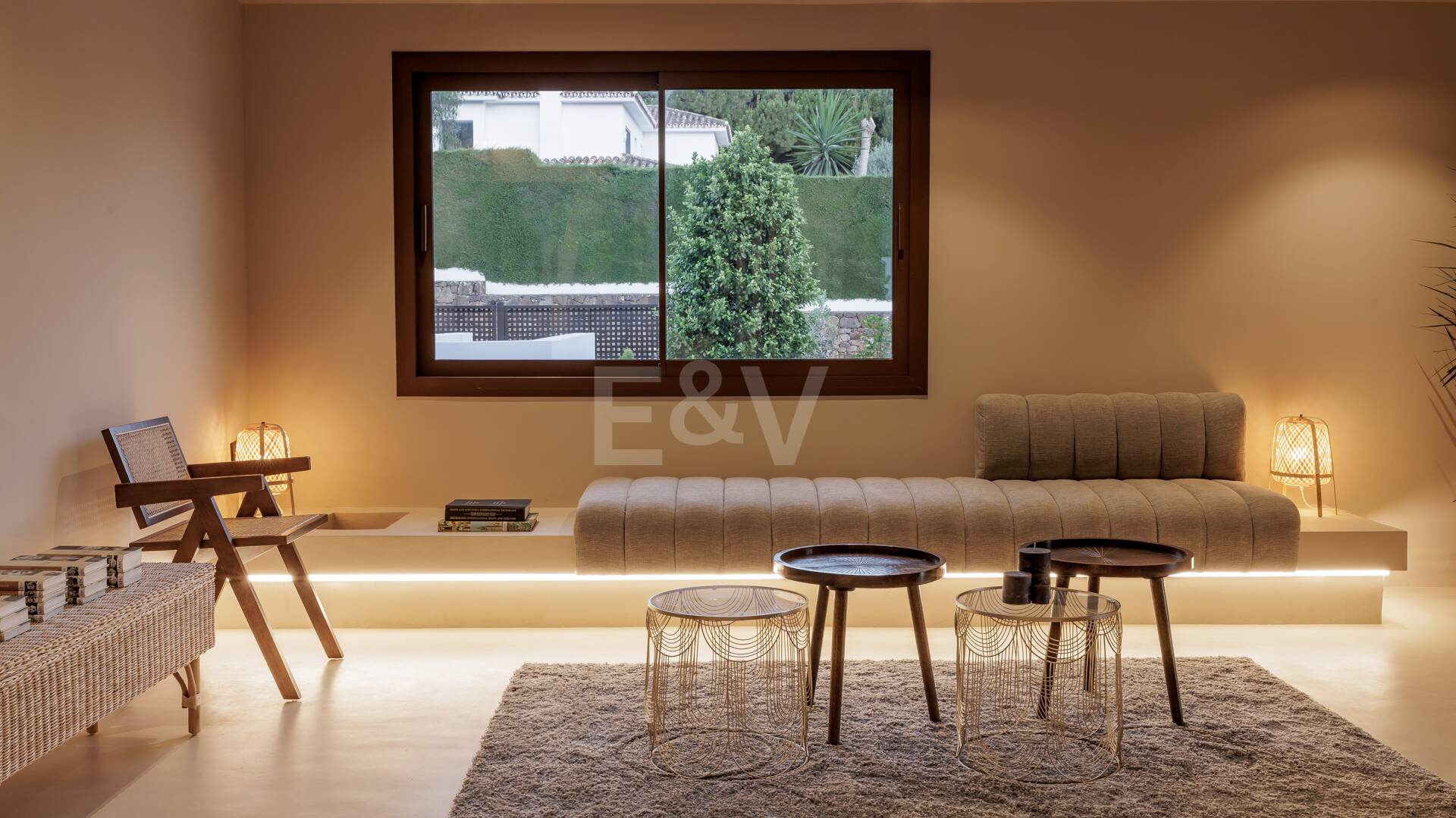 Style chic Boho de luxe Villa près de la plage sur le Golden Mile