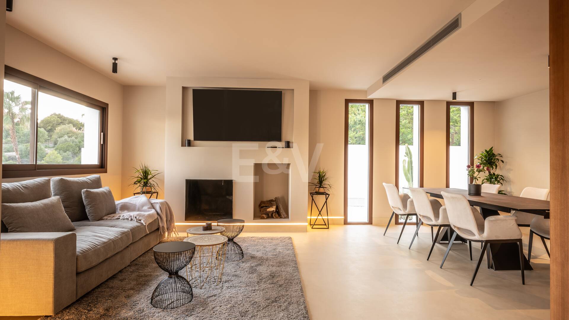 Style chic Boho de luxe Villa près de la plage sur le Golden Mile