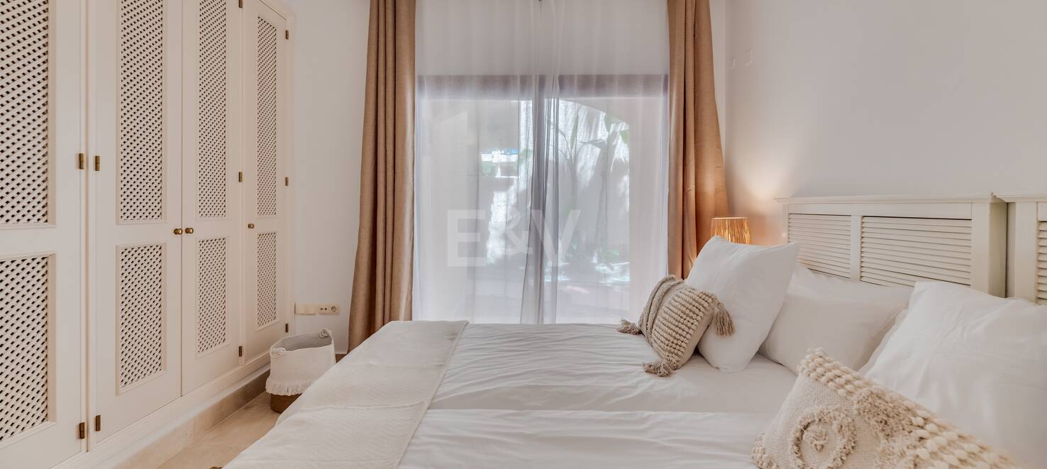 Apartamento en Planta Baja en Primera Línea de Playa en San Pedro