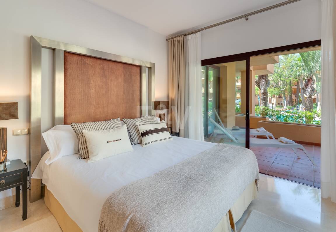 Erdgeschosswohnung in Erster Reihe am Strand von San Pedro