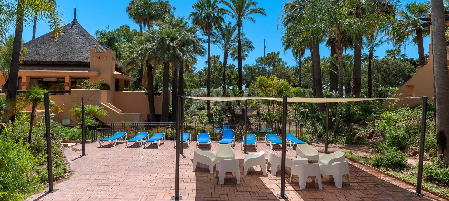Apartamento en Planta Baja en Primera Línea de Playa en San Pedro