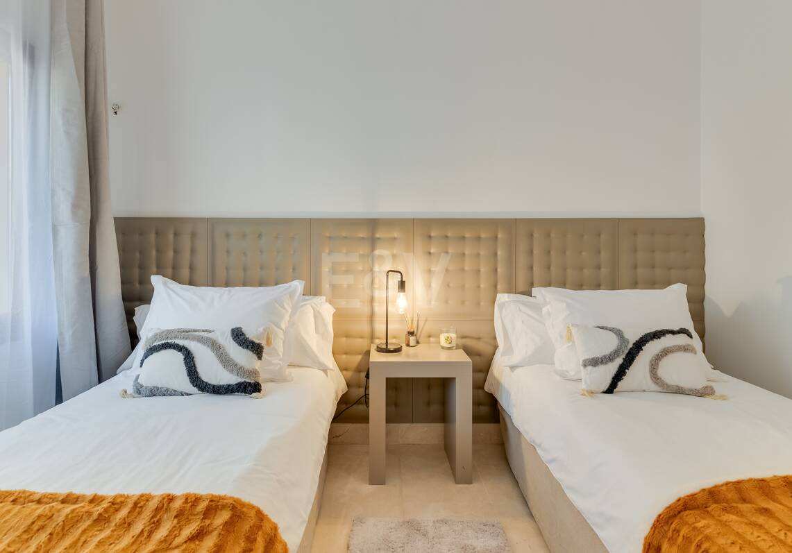 Erdgeschosswohnung in Erster Reihe am Strand von San Pedro