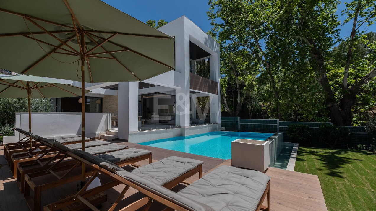 Villa à louer à court terme en Marbella Golden Mile, Marbella (Toutes les zones)