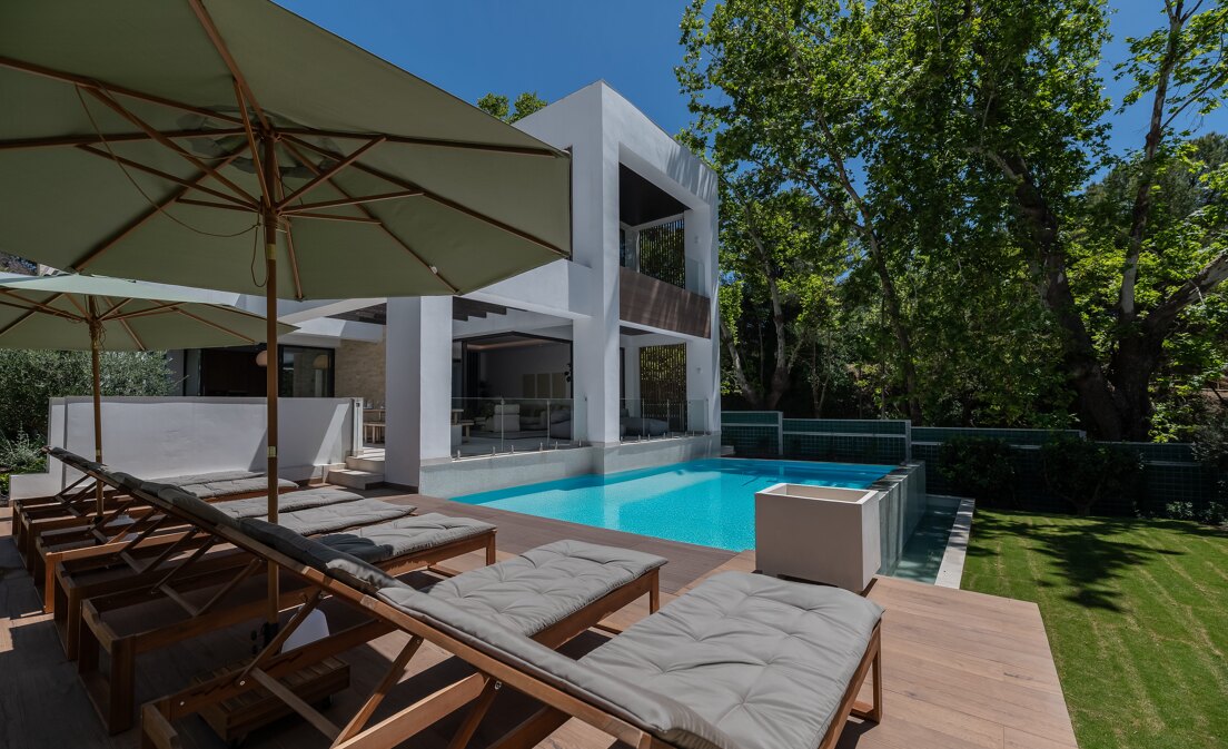 Villa à louer à long terme en Marbella Golden Mile, Marbella (Toutes les zones)