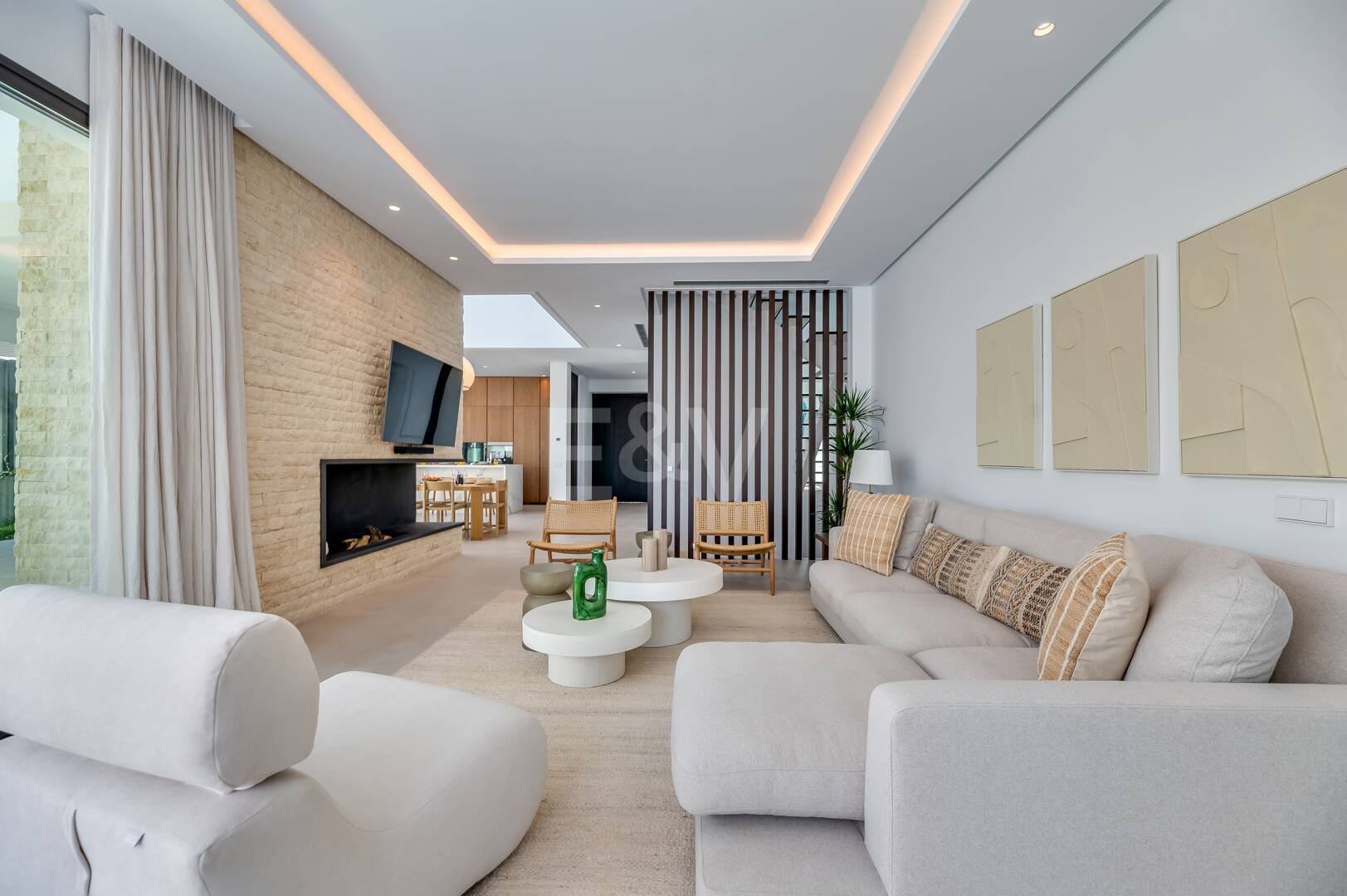 Villa luxueuse de 5 chambres située à La Fuente, une oasis verte idyllique sur le Golden Mile de Marbella.