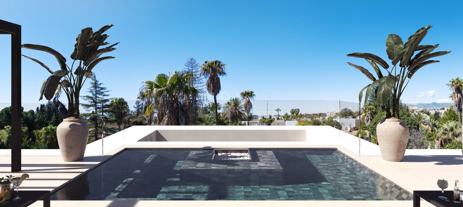 Elegant Villa in San Pedro Beach with Private Pool