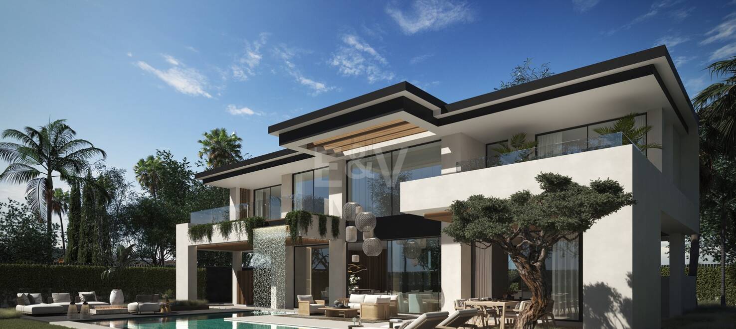 Elegant Villa in San Pedro Beach with Private Pool