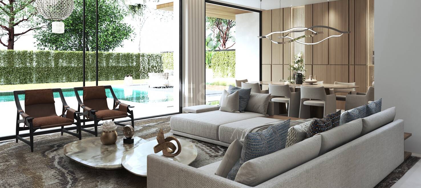 Elegant Villa in San Pedro Beach with Private Pool