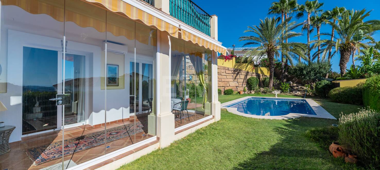 Lyx Villa i Sierra Blanca Country Club med pool och panoramautsikt