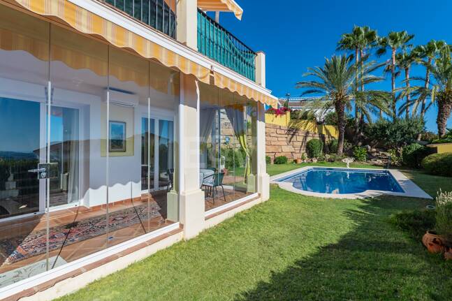 Luksusowa willa w Sierra Blanca Country Club z widokiem na basen i panoramę