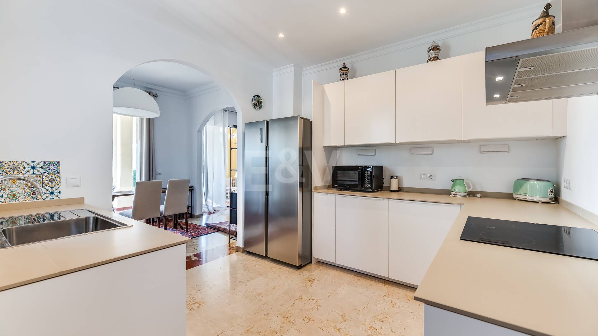 Luksusowa willa w Sierra Blanca Country Club z widokiem na basen i panoramę