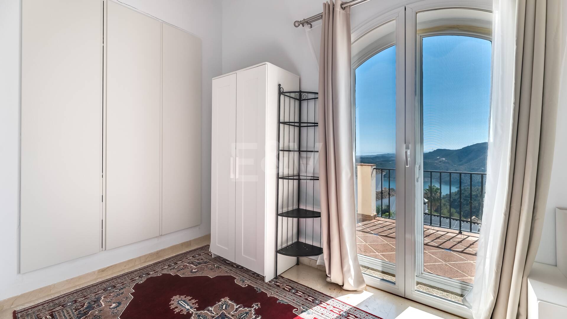 Luksusowa willa w Sierra Blanca Country Club z widokiem na basen i panoramę