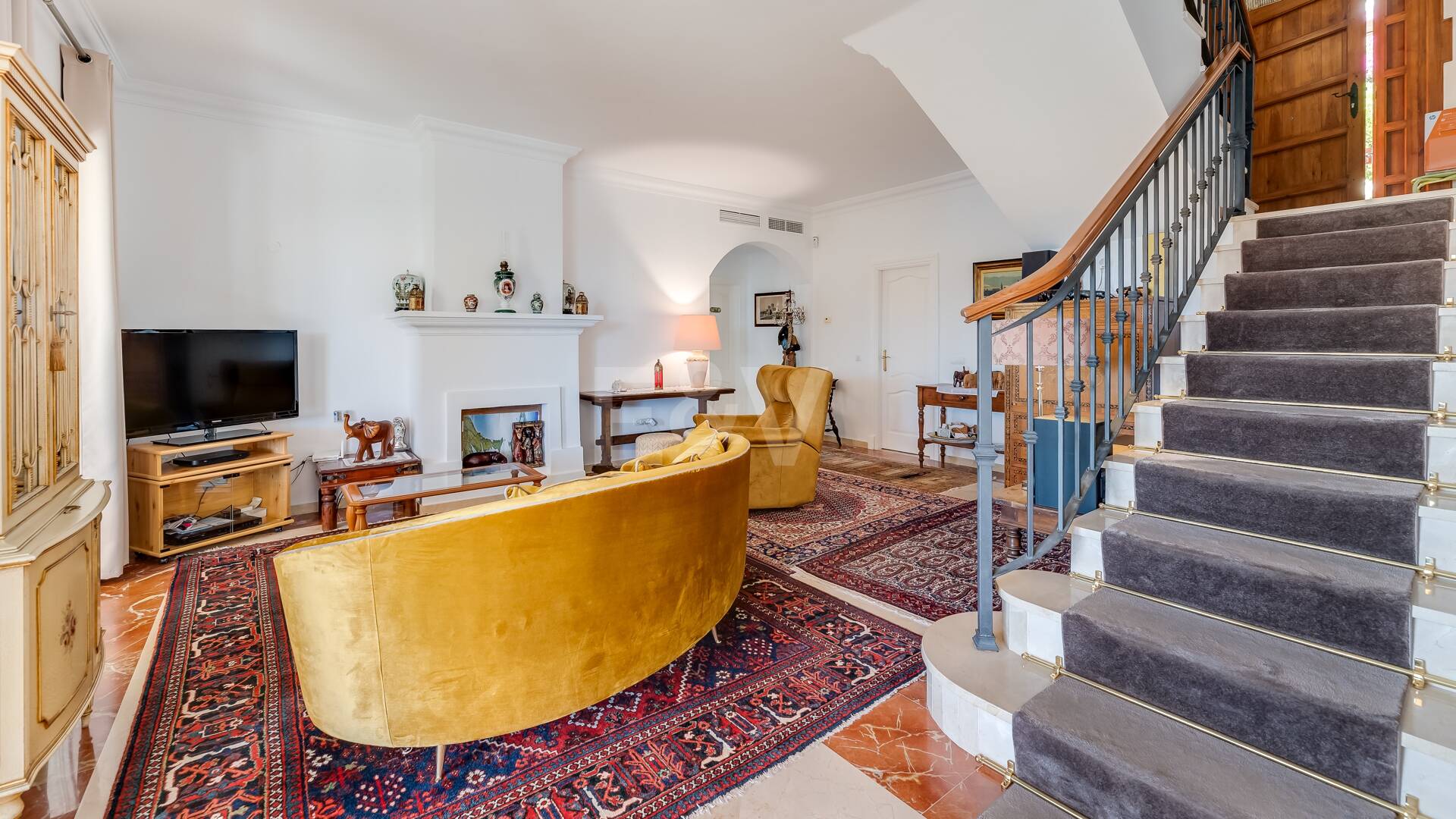 Luksusowa willa w Sierra Blanca Country Club z widokiem na basen i panoramę