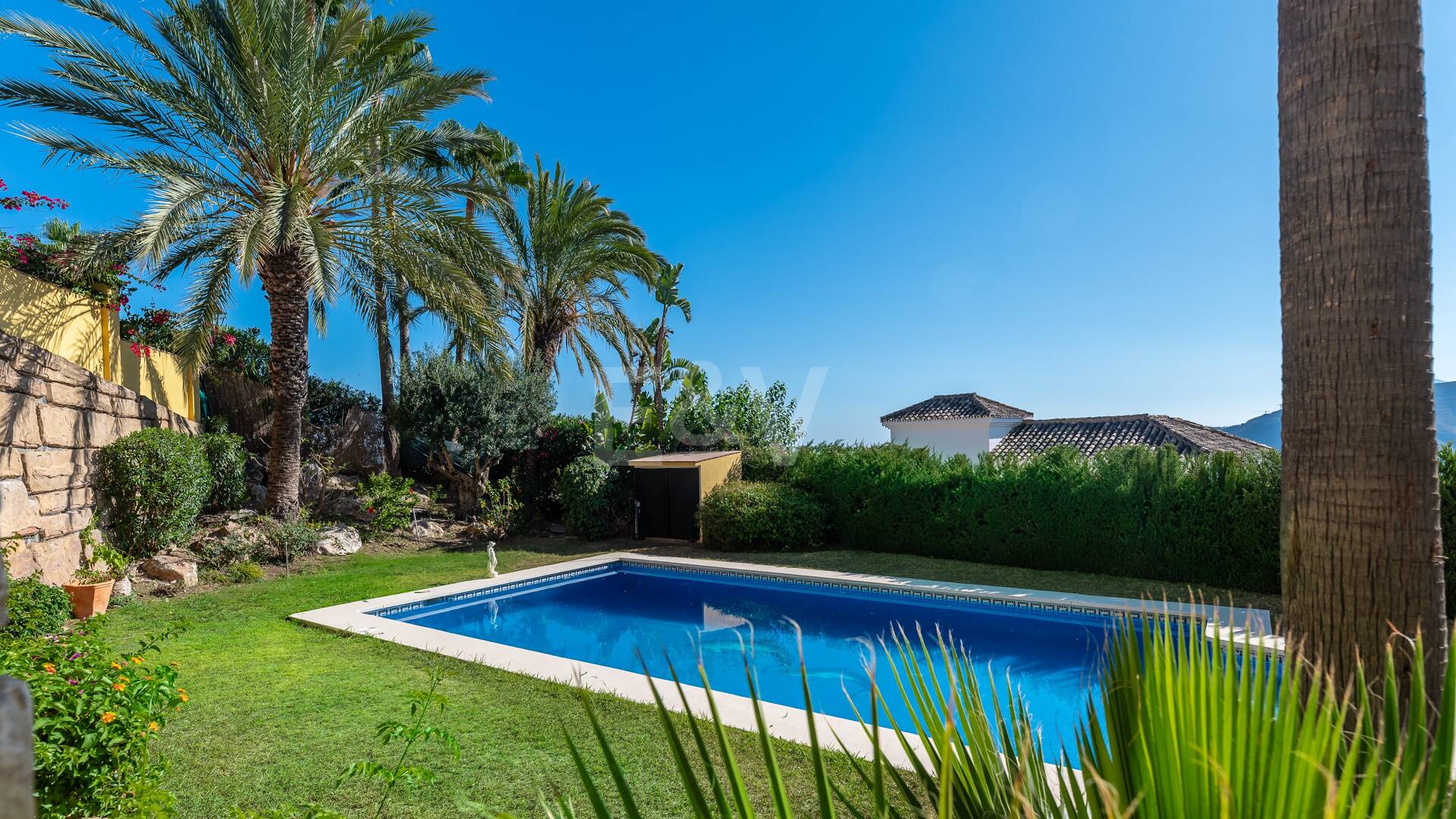 Luksusowa willa w Sierra Blanca Country Club z widokiem na basen i panoramę