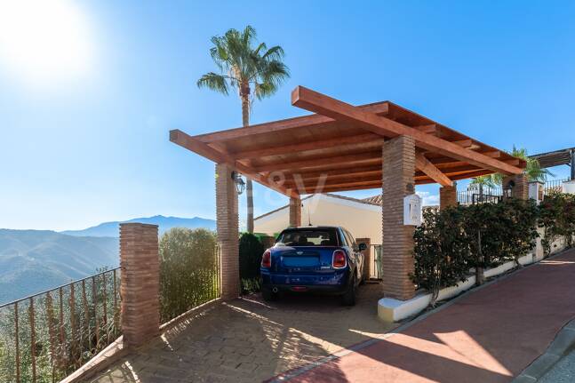 Luksusowa willa w Sierra Blanca Country Club z widokiem na basen i panoramę