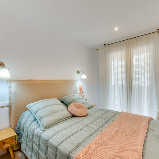 Gemütliche Strandwohnung im Zentrum von Marbella, 30 m vom Meer entfernt, zur Langzeitmiete verfügbar