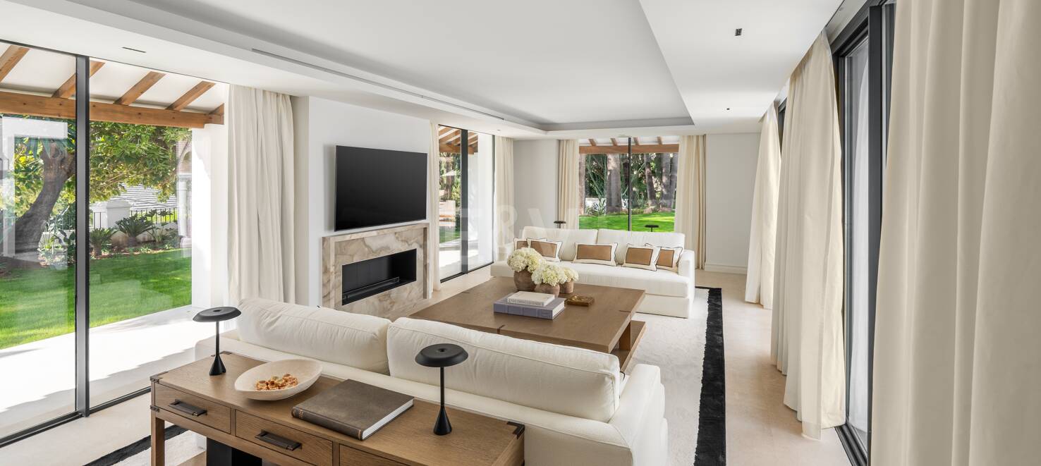Lyxvilla i prestigefyllda Las Brisas, Nueva Andalucia