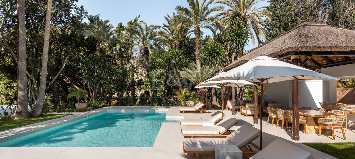 Lyxvilla i prestigefyllda Las Brisas, Nueva Andalucia