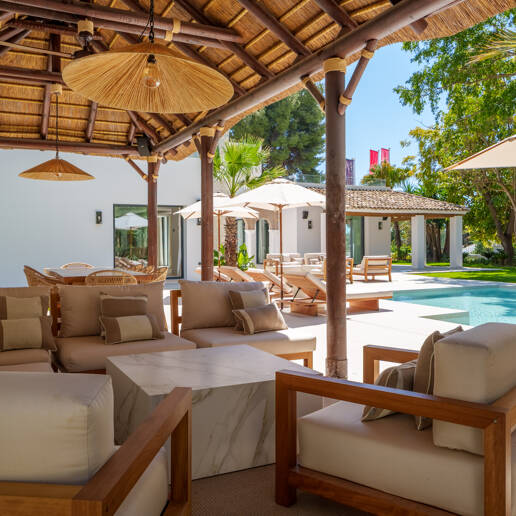 Lyxvilla i prestigefyllda Las Brisas, Nueva Andalucia