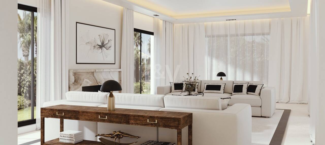 Lyxvilla i prestigefyllda Las Brisas, Nueva Andalucia