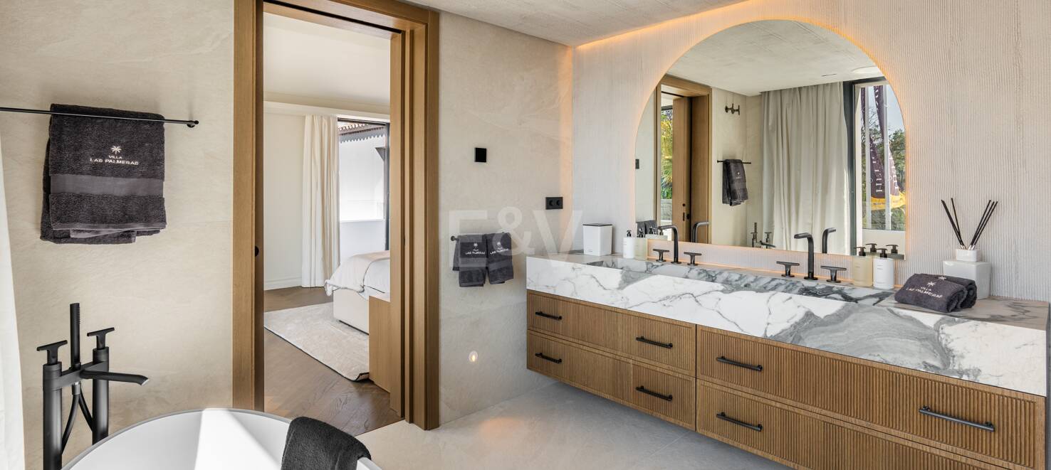 Lyxvilla i prestigefyllda Las Brisas, Nueva Andalucia