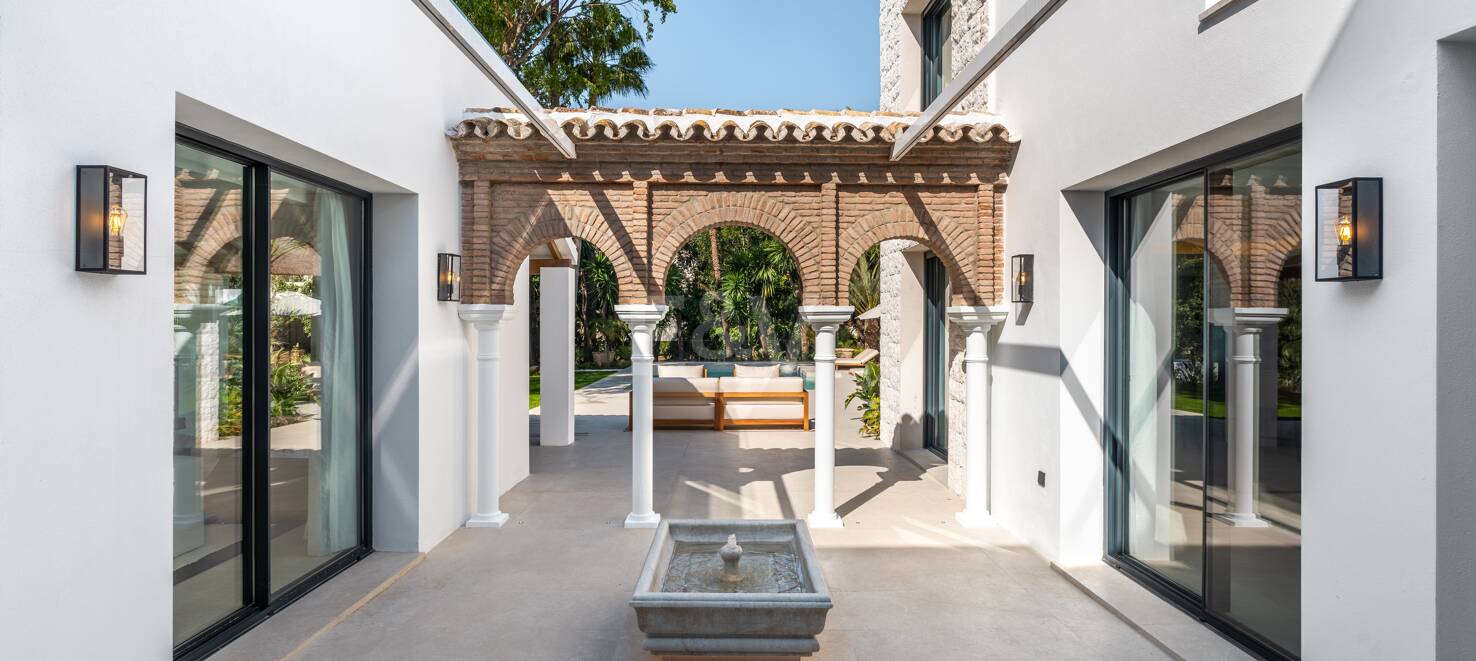 Lyxvilla i prestigefyllda Las Brisas, Nueva Andalucia