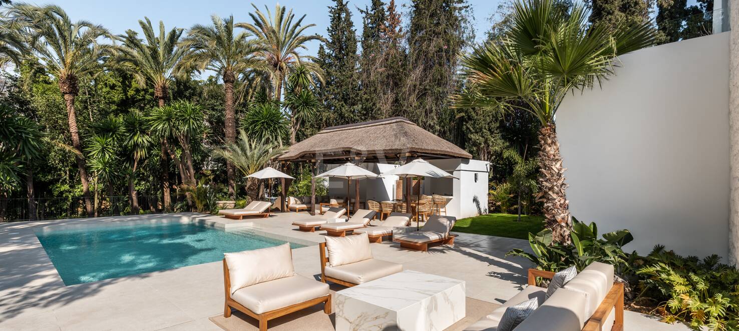 Lyxvilla i prestigefyllda Las Brisas, Nueva Andalucia