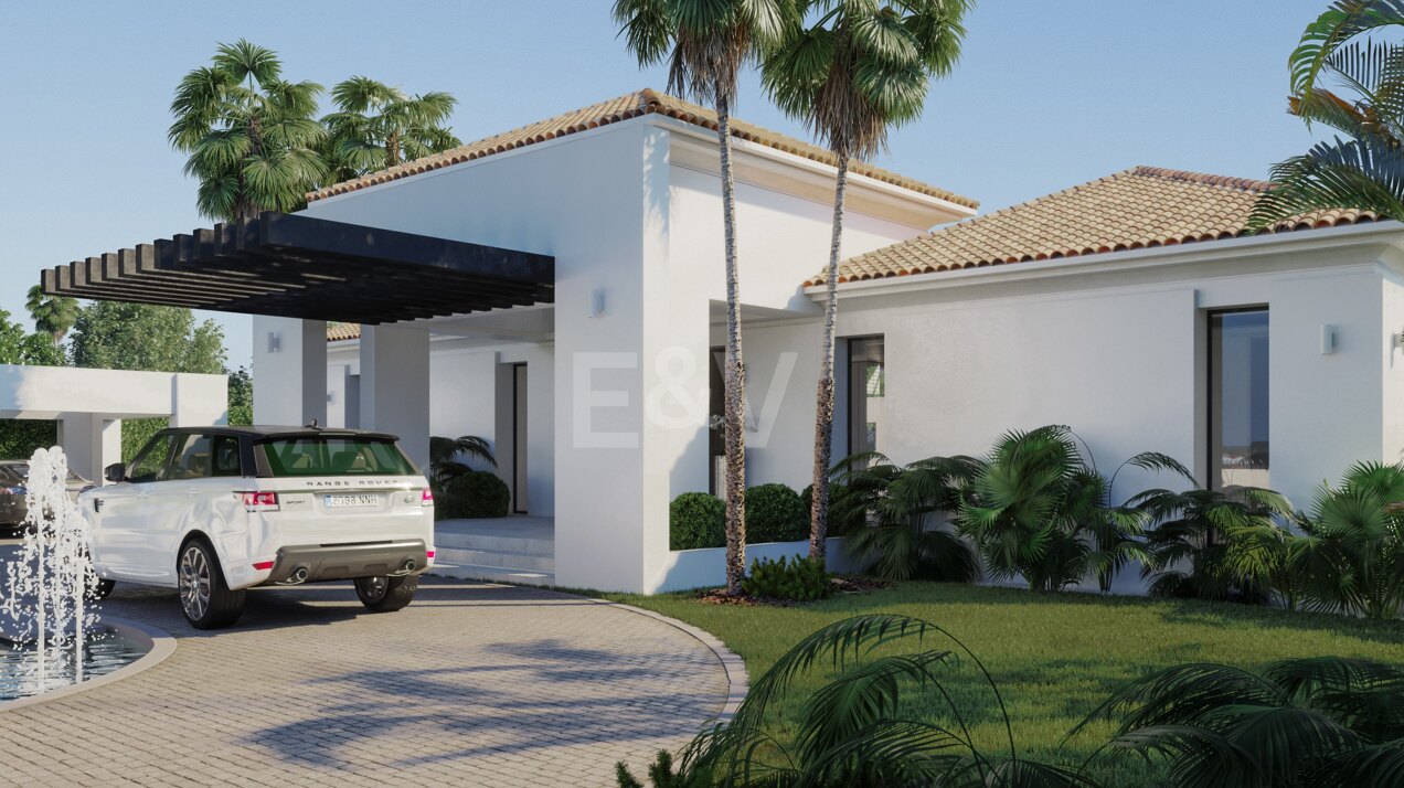 Luxuriöse Villa: Eleganz und Komfort im Herzen von Nueva Andalucía