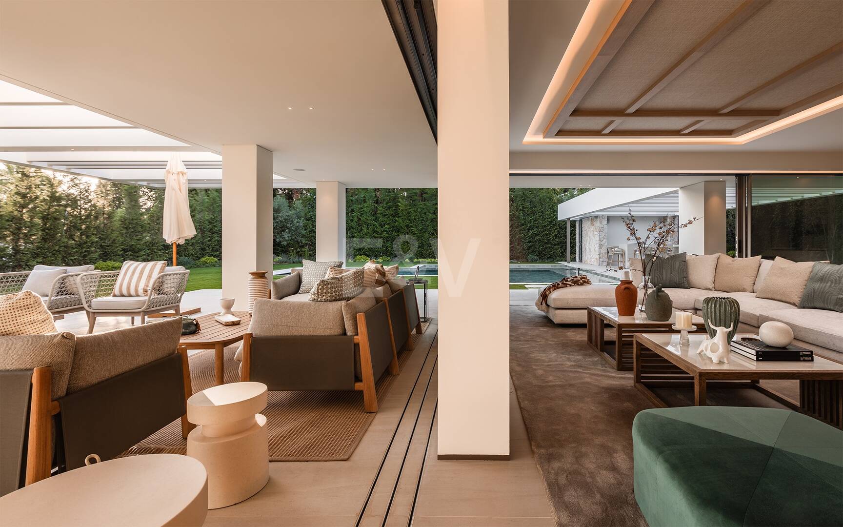 Współczesny Villa kilka kroków od Las Brisas Golf