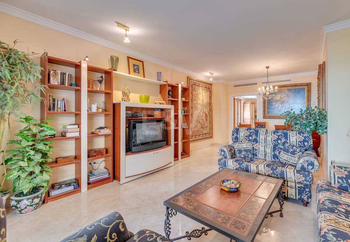 Beachfront Apartment in Puerto Banus with Sea Views