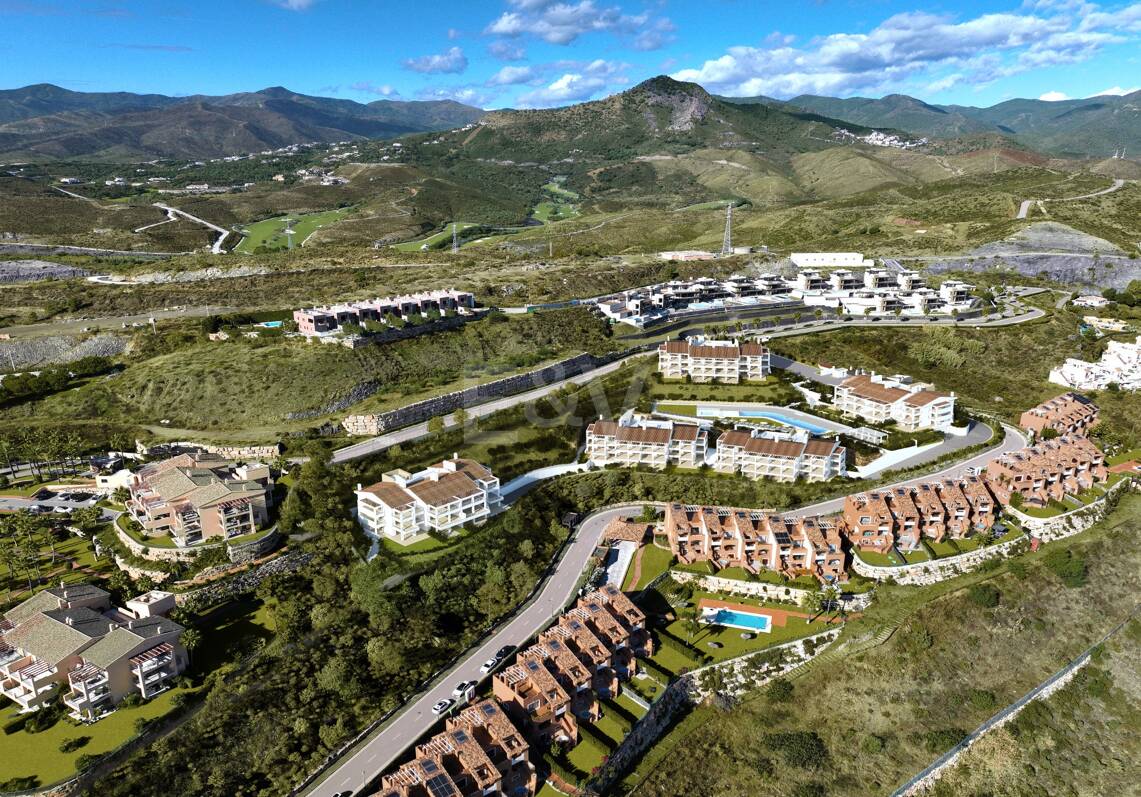 Neubau Luxuswohnung in Paraiso Alto mit Meer- und Golfblick