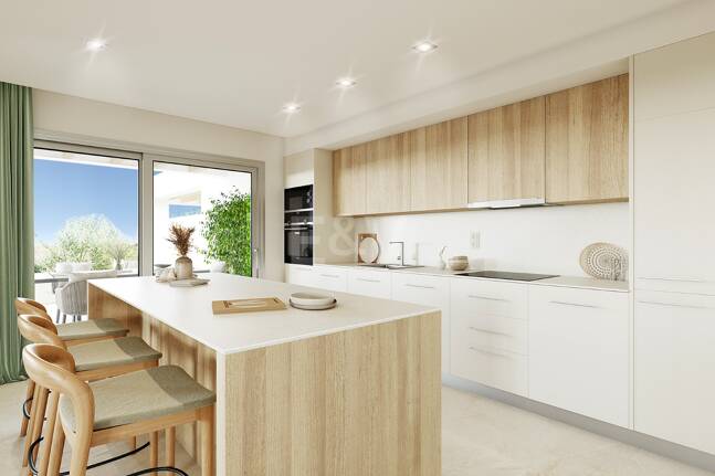 Nouveau construire Appartement de luxe à Paraiso Alto avec vue sur la mer et le golf