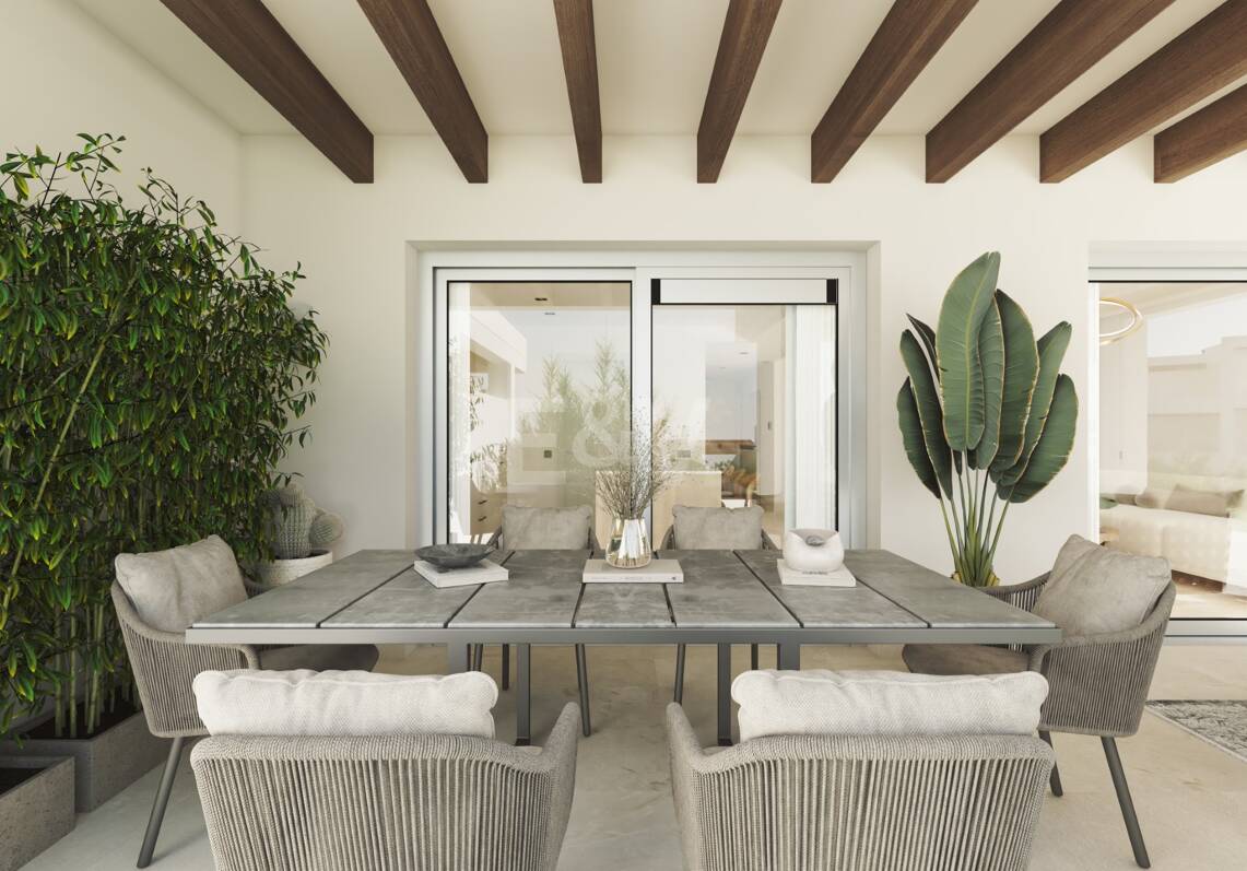 Neubau Luxuswohnung in Paraiso Alto mit Meer- und Golfblick