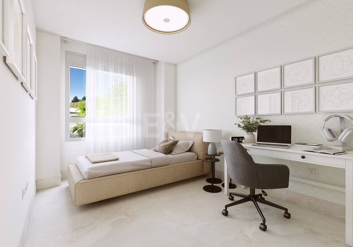 Neubau Luxuswohnung in Paraiso Alto mit Meer- und Golfblick